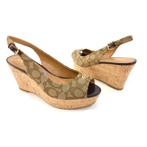 Coach Shoes - Coach Women's Size Platform Wedge Heels Sandals